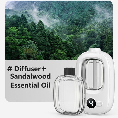 🎶Automatischer Aromatherapie-Diffusor 🌿✨ | Ultraschall-Zerstäubung · Zeitgesteuertes Sprühen · Smart Display · Wand- & Tischmontage