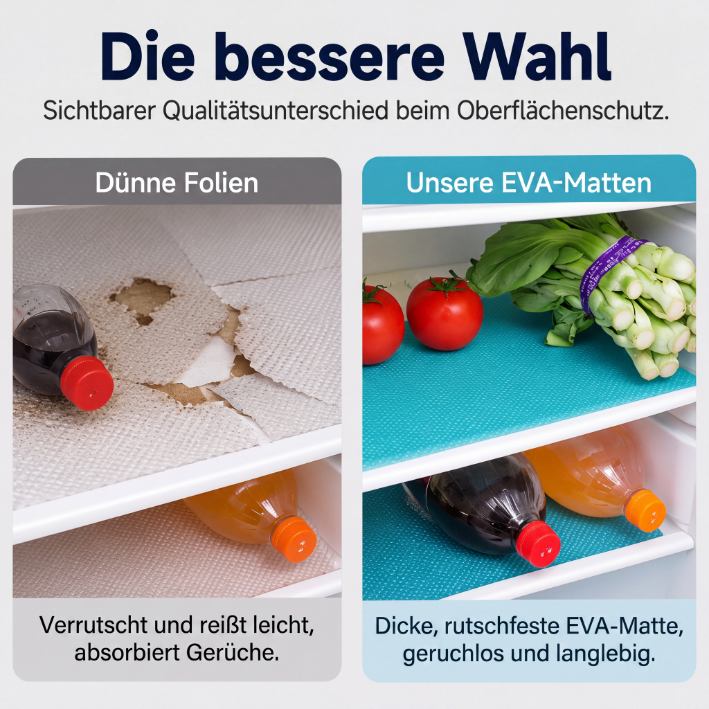 🧊 Ausgelaufene Soße im Kühlschrank? Diese Einlagen machen Schluss mit dem Putz-Chaos!