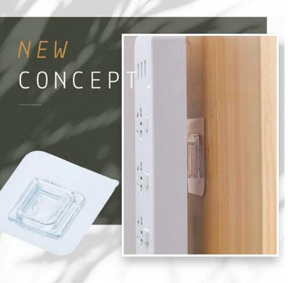💪  50 % Rabatt — Doppelseitig klebende Wandhaken 🧹