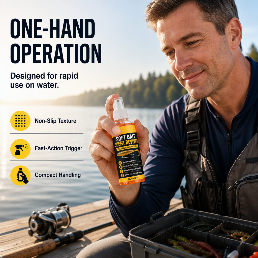 🐟 Kein Biss? Dieses Duft-Spray macht Ihre Weichköder unwiderstehlich!