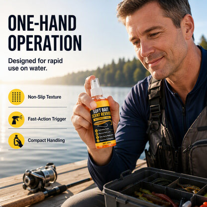 🐟 Kein Biss? Dieses Duft-Spray macht Ihre Weichköder unwiderstehlich!