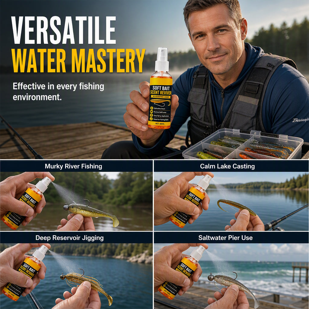 🐟 Kein Biss? Dieses Duft-Spray macht Ihre Weichköder unwiderstehlich!