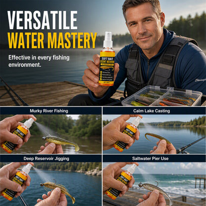 🐟 Kein Biss? Dieses Duft-Spray macht Ihre Weichköder unwiderstehlich!