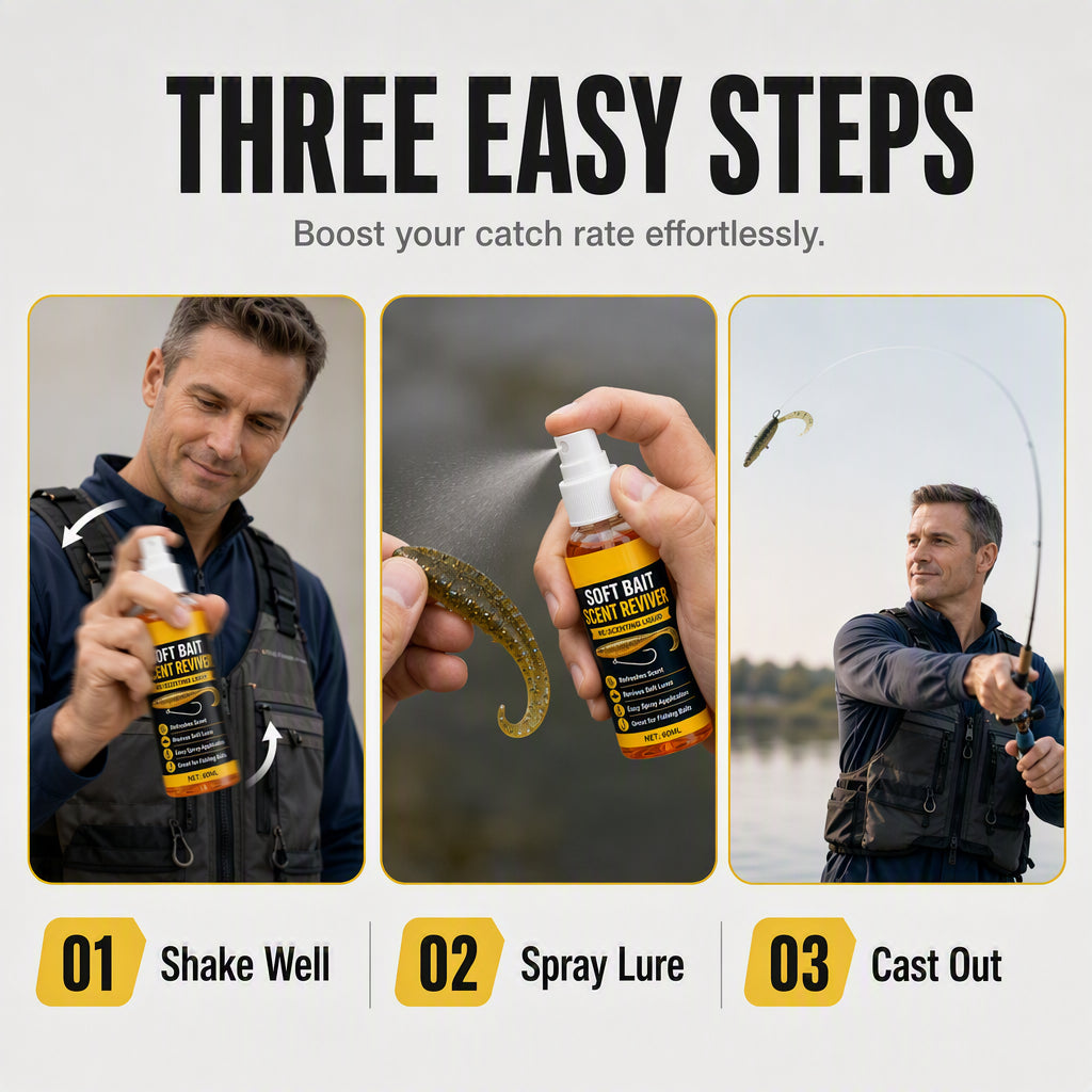 🐟 Kein Biss? Dieses Duft-Spray macht Ihre Weichköder unwiderstehlich!