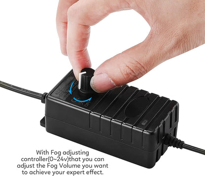 💨 JETZT 50 % RABATT! ⚡🎃🔥Ultraschall-Nebelmaschine mit 12 LEDs