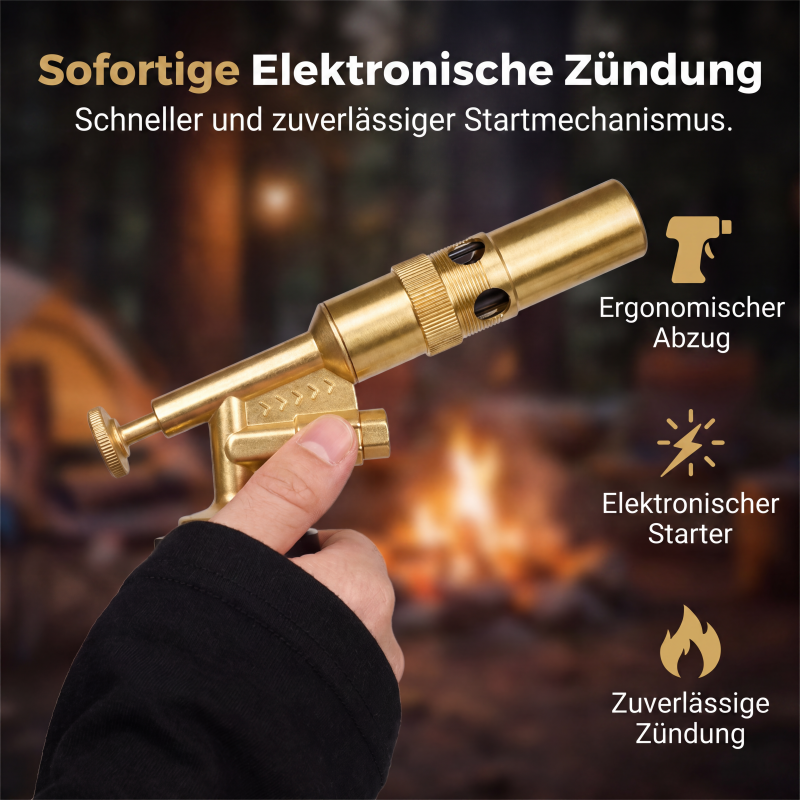 🔥 Tragbarer multifunktionaler umkehrbarer Butangasbrenner