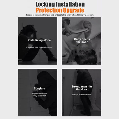 🚪🔒Türverstärkungsschloss für mehr Sicherheit im Haus