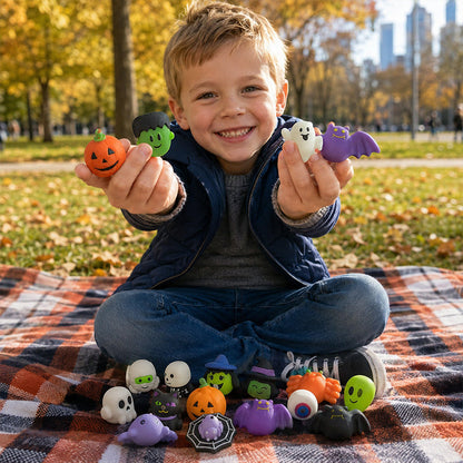 🎃 Gruseliger Knetspaß für kleine Geister – kreativ, sicher & ohne Sauerei!