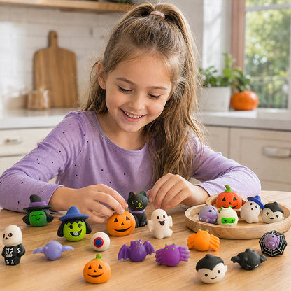 🎃 Gruseliger Knetspaß für kleine Geister – kreativ, sicher & ohne Sauerei!