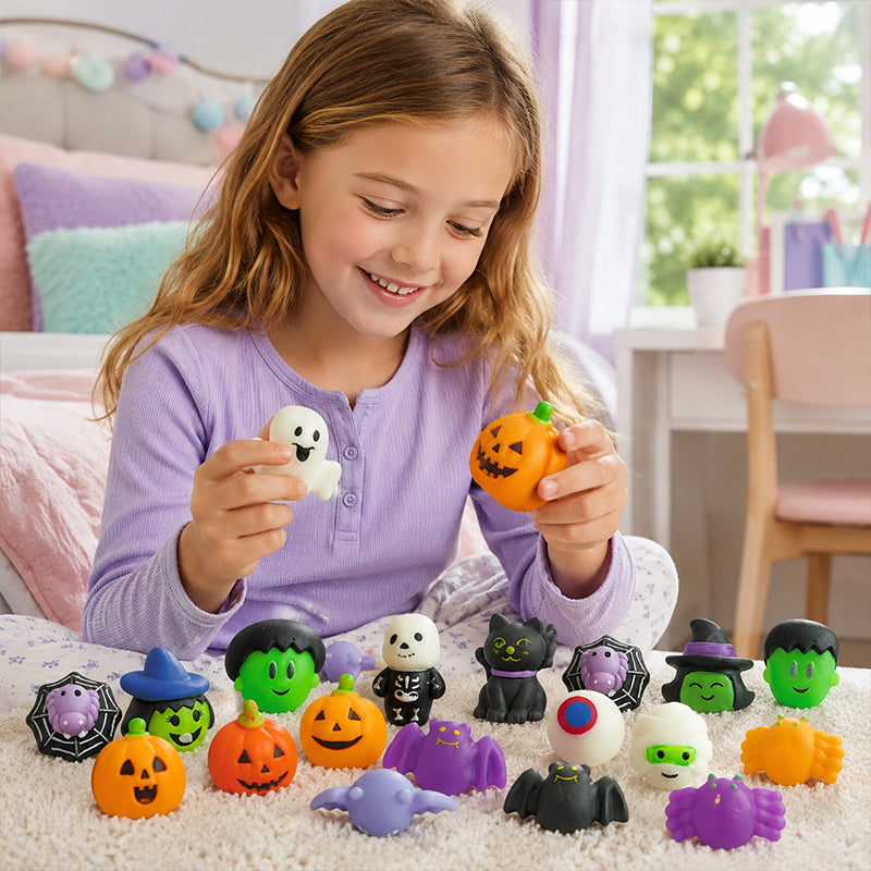 🎃 Gruseliger Knetspaß für kleine Geister – kreativ, sicher & ohne Sauerei!