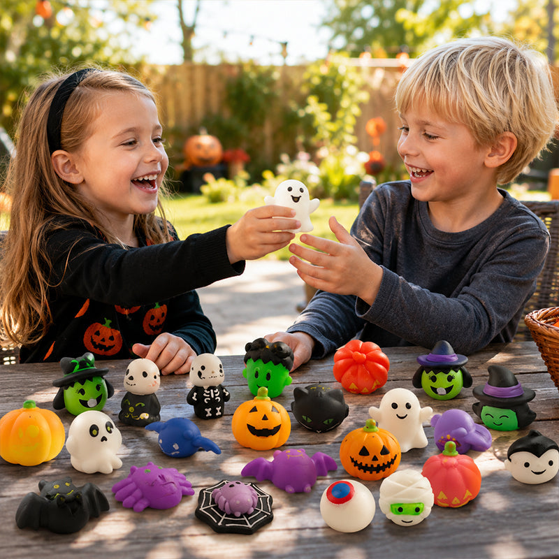 🎃 Gruseliger Knetspaß für kleine Geister – kreativ, sicher & ohne Sauerei!