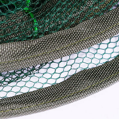 🎣 Zusammenklappbares Fischernetz mit Einholseil