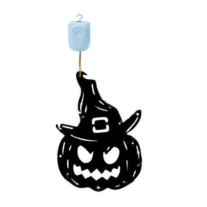 Halloween-Lichterketten für Türen und Fenster