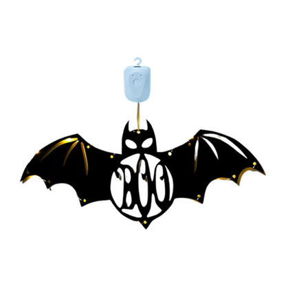 Halloween-Lichterketten für Türen und Fenster