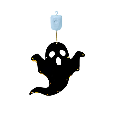 Halloween-Lichterketten für Türen und Fenster