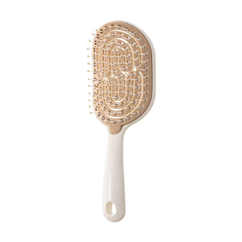 Abnehmbare, selbstreinigende und belüftete Haarbürste für Damen