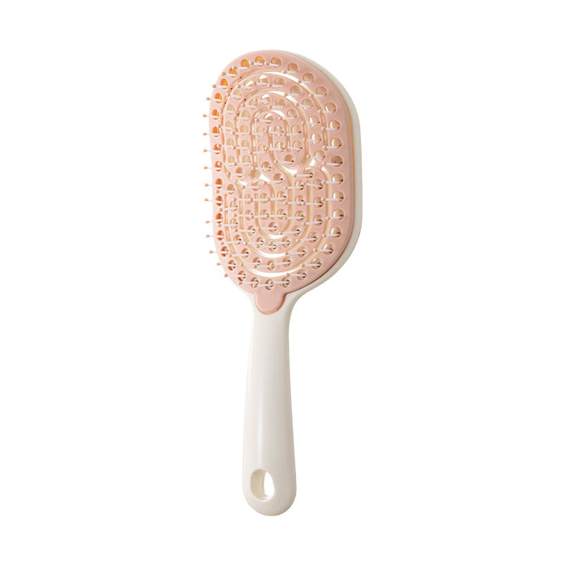 Abnehmbare, selbstreinigende und belüftete Haarbürste für Damen