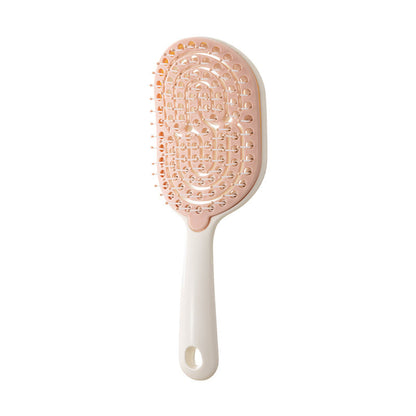 Abnehmbare, selbstreinigende und belüftete Haarbürste für Damen