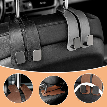 🚗 50 % RABATT! Organizer zum Einhängen an der Kopfstütze – Für Taschen und Einkäufe. Kein Herumrollen, sorgt für Ordnung auf den Sitzen. Einfach anzubringen. ✨
