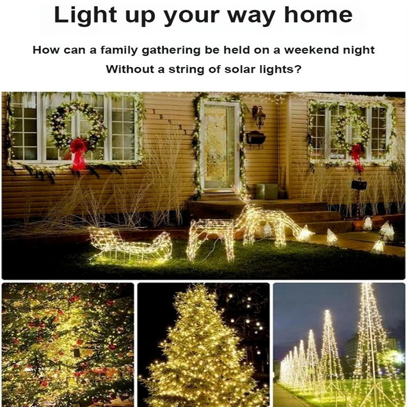 ✨ Garten zu dunkel? – Die Solar-Lichterkette bringt Licht ins Dunkel!
