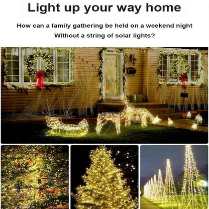 ✨ Garten zu dunkel? – Die Solar-Lichterkette bringt Licht ins Dunkel!