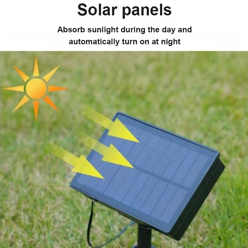 ✨ Garten zu dunkel? – Die Solar-Lichterkette bringt Licht ins Dunkel!