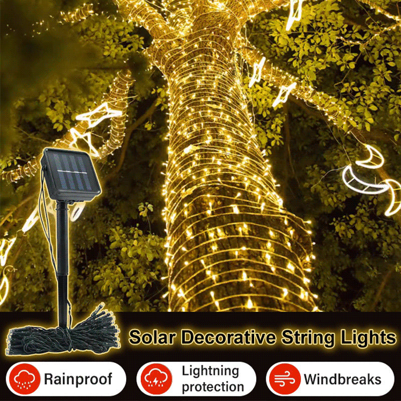 ✨ Garten zu dunkel? – Die Solar-Lichterkette bringt Licht ins Dunkel!