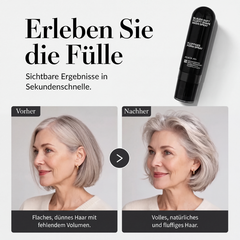 🔥 50% RABATT! 🍑 Volumen- & Fixierspray mit Pfirsichduft | Leichtes Haarstyling für mehr Fülle & Halt | Für voluminöse, gepflegte Looks in Sekunden ✨