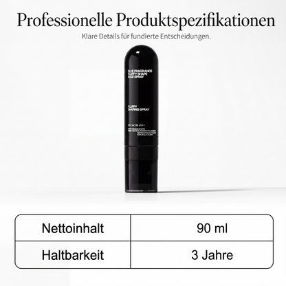 🔥 50% RABATT! 🍑 Volumen- & Fixierspray mit Pfirsichduft | Leichtes Haarstyling für mehr Fülle & Halt | Für voluminöse, gepflegte Looks in Sekunden ✨
