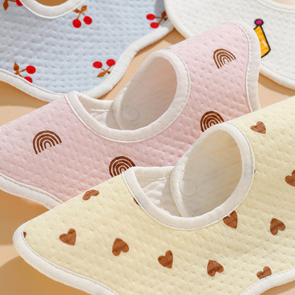 [Bestes Geschenk für Babys] Neugeborenen-Lätzchen aus Baumwolle