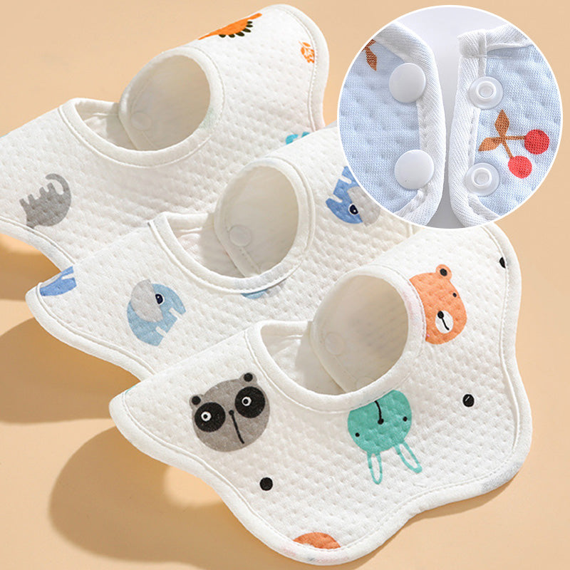 [Bestes Geschenk für Babys] Neugeborenen-Lätzchen aus Baumwolle