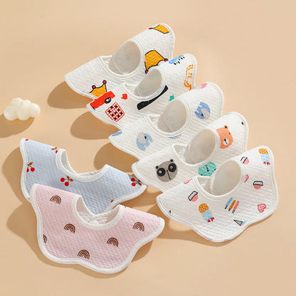 [Bestes Geschenk für Babys] Neugeborenen-Lätzchen aus Baumwolle