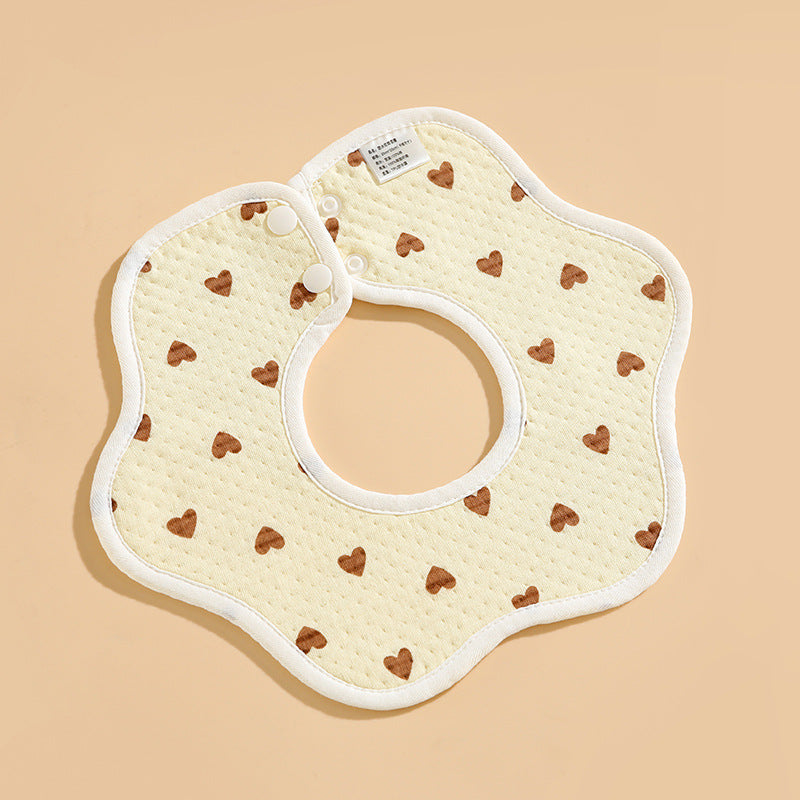 [Bestes Geschenk für Babys] Neugeborenen-Lätzchen aus Baumwolle