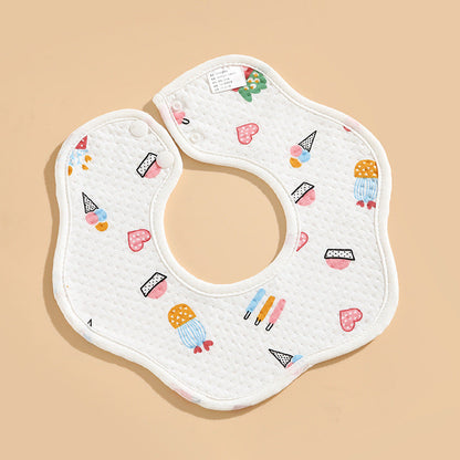 [Bestes Geschenk für Babys] Neugeborenen-Lätzchen aus Baumwolle