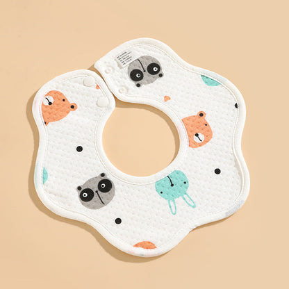 [Bestes Geschenk für Babys] Neugeborenen-Lätzchen aus Baumwolle