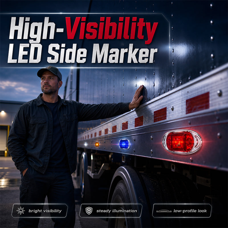 🚛 Nachts unsichtbar? – Diese LED-Leuchten machen Ihren Lkw von allen Seiten sichtbar!