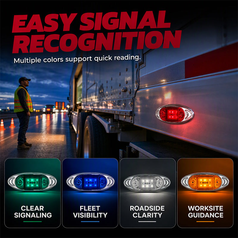 🚛 Nachts unsichtbar? – Diese LED-Leuchten machen Ihren Lkw von allen Seiten sichtbar!
