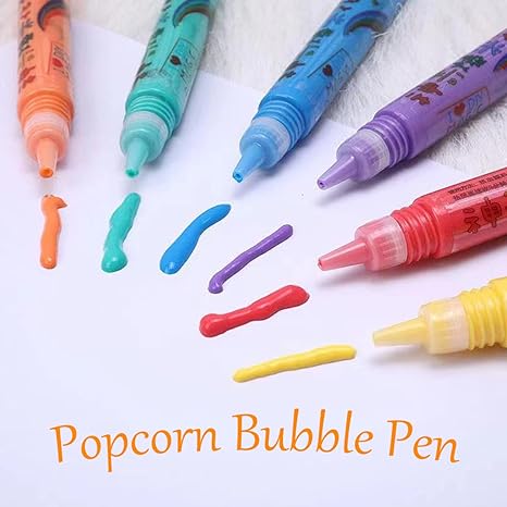 🎄DIY-Bubble-Popcorn-Malstifte🎁3 kaufen, 2 bezahlen