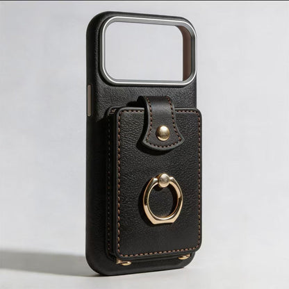 🧲 Magnetische Geldbörsenhülle mit Ringständer