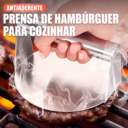🔥 50 % RABATT! 🍔 Nie wieder ungleichmäßige Burger – Edelstahl‑Burger‑Presse für perfekte selbstgemachte Burger
