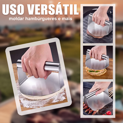 🔥 50 % RABATT! 🍔 Nie wieder ungleichmäßige Burger – Edelstahl‑Burger‑Presse für perfekte selbstgemachte Burger