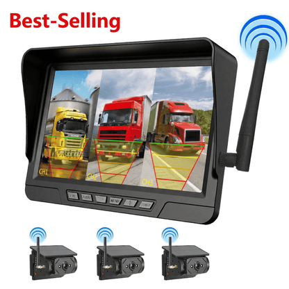 🔥🎁Neuer 50 %-RABATT🔥Drahtloses Rückfahrkamerasystem mit 1080p-H-Auflösung