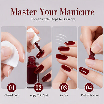 Peel-Off-Nagellack auf Wasserbasis