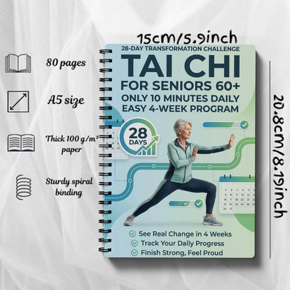 ⏰Wellness-Highlight | 28-Tage Tai-Chi-Buch🧘☯️