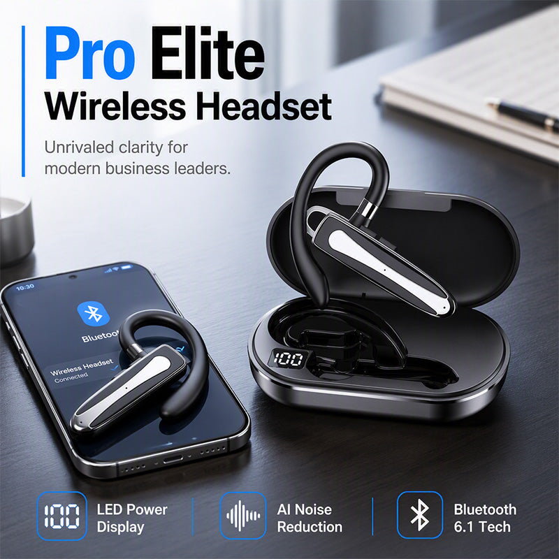 🎧 50% RABATT! 💧 Wasserdichtes Bluetooth‑Headset – Komfortabel & vielseitig ✨