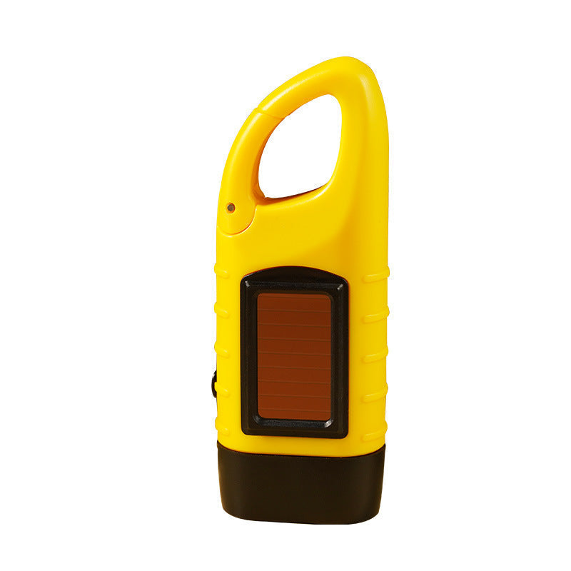 🔦 Solar- und Kurbeltaschenlampe | Notfalllampe für Outdoor