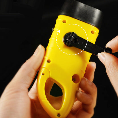🔦 Solar- und Kurbeltaschenlampe | Notfalllampe für Outdoor