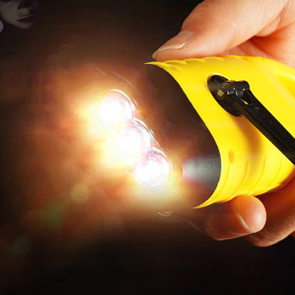 🔦 Solar- und Kurbeltaschenlampe | Notfalllampe für Outdoor