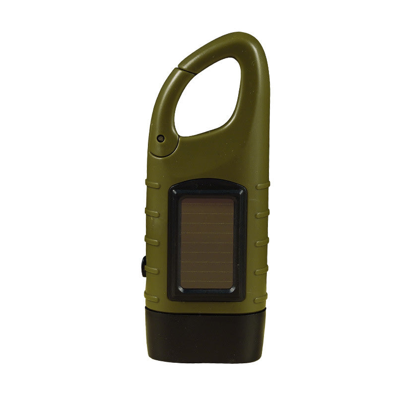 🔦 Solar- und Kurbeltaschenlampe | Notfalllampe für Outdoor