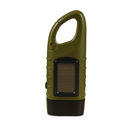 🔦 Solar- und Kurbeltaschenlampe | Notfalllampe für Outdoor